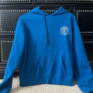 obey rose hoodie